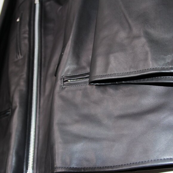 BNWT SS18 UNDERCOVER x CINDY SHERMAN BIKER LEATHER JACKET 2 - Picture 8 of 15